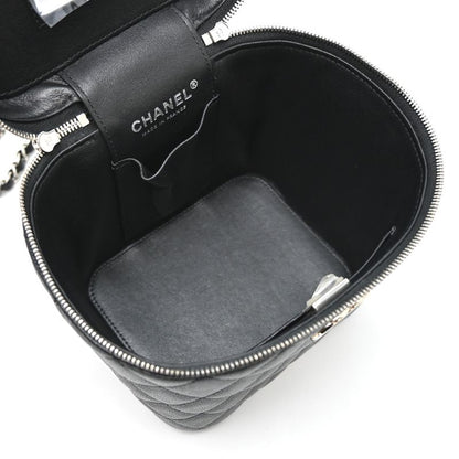 Chanel Shoulder Bag Caviar Black