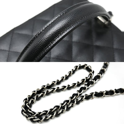 Chanel Shoulder Bag Caviar Black