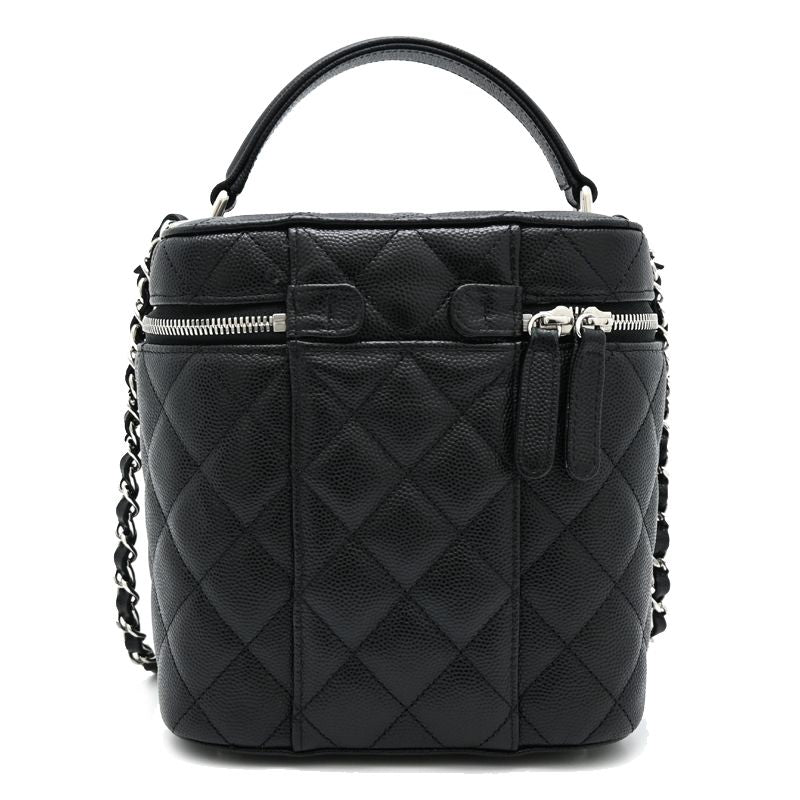 Chanel Shoulder Bag Caviar Black