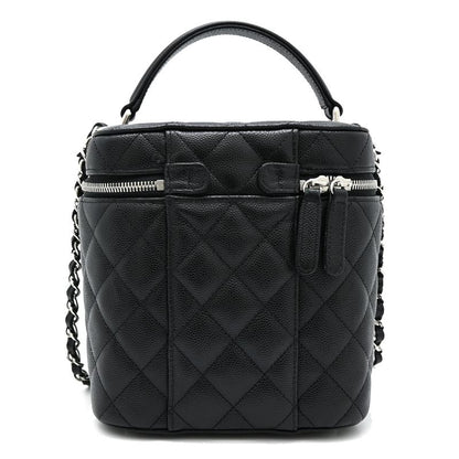 Chanel Shoulder Bag Caviar Black