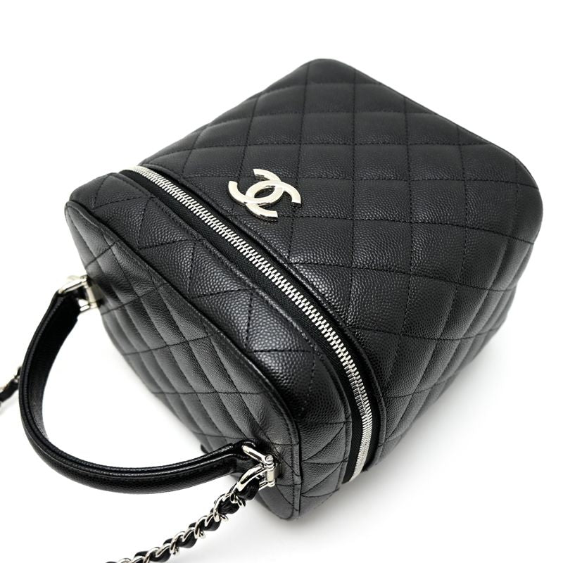 Chanel Shoulder Bag Caviar Black