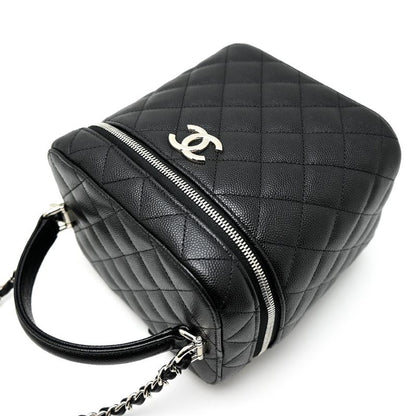 Chanel Shoulder Bag Caviar Black