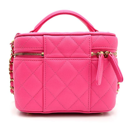 Chanel Shoulder Bag Caviar Pink