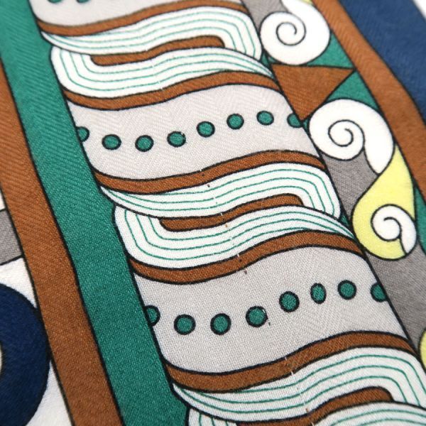 Hermes Carre Geant Cashmere Silk Scarf