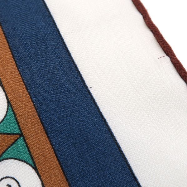 Hermes Carre Geant Cashmere Silk Scarf