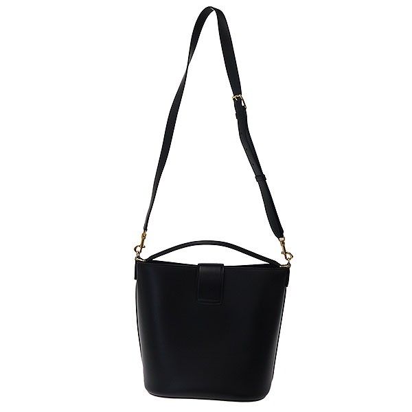 Celine Louis Bucket Bag Medium Black