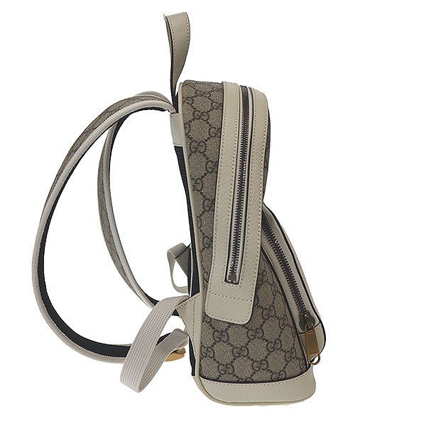 Gucci Ophidia GG Supreme Backpack Gray White Graywhite