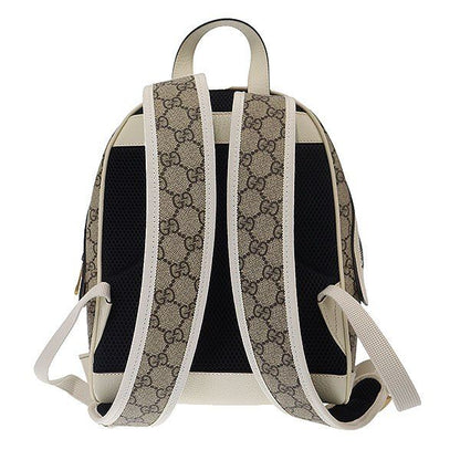 Gucci Ophidia GG Supreme Backpack Gray White Graywhite