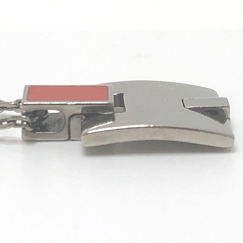 Hermes Necklace Motif Irene Metal Silver