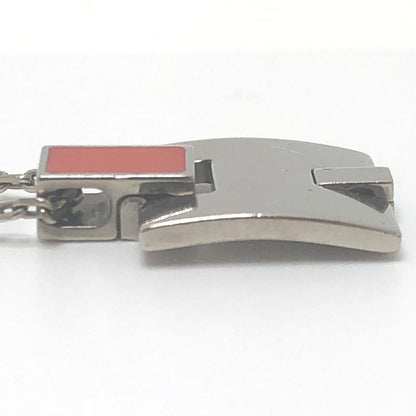 Hermes Necklace Motif Irene Metal Silver