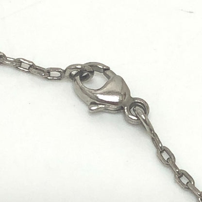 Hermes Necklace Motif Irene Metal Silver