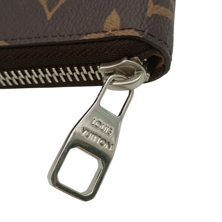 Louis Vuitton Wallet Forest Zippy Horizontal Brown Monogram