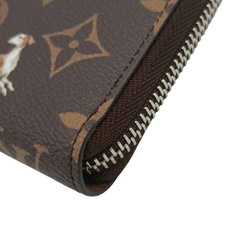 Louis Vuitton Wallet Forest Zippy Horizontal Brown Monogram