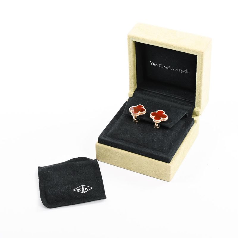 Van Cleef & Arpels Earrings Vintage Alhambra