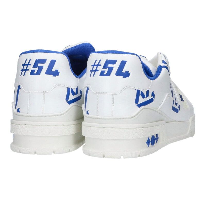 Louis Vuitton LV Trainer Sneaker White Blue