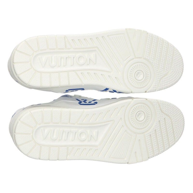 Louis Vuitton LV Trainer Sneaker White Blue