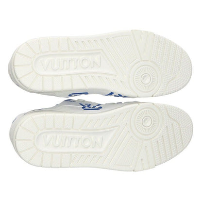 Louis Vuitton LV Trainer Sneaker White Blue
