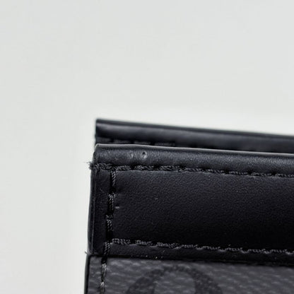 Louis Vuitton Pochette Voyage Clutch Monogram Eclipse Gray Black