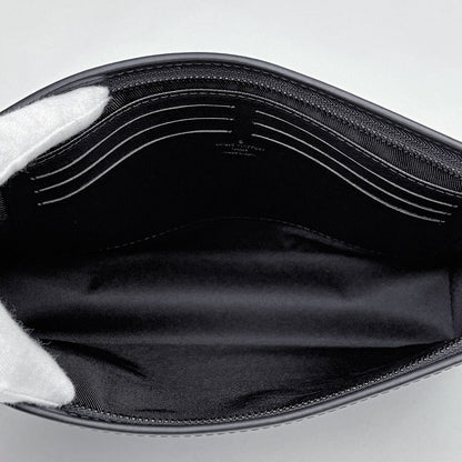 Louis Vuitton Pochette Voyage Clutch Monogram Eclipse Gray Black