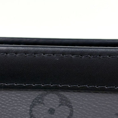 Louis Vuitton Pochette Voyage Clutch Monogram Eclipse Gray Black