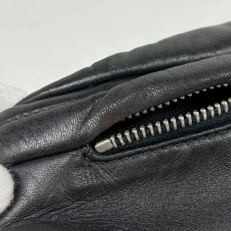 Prada Waist Bag Leather Nero