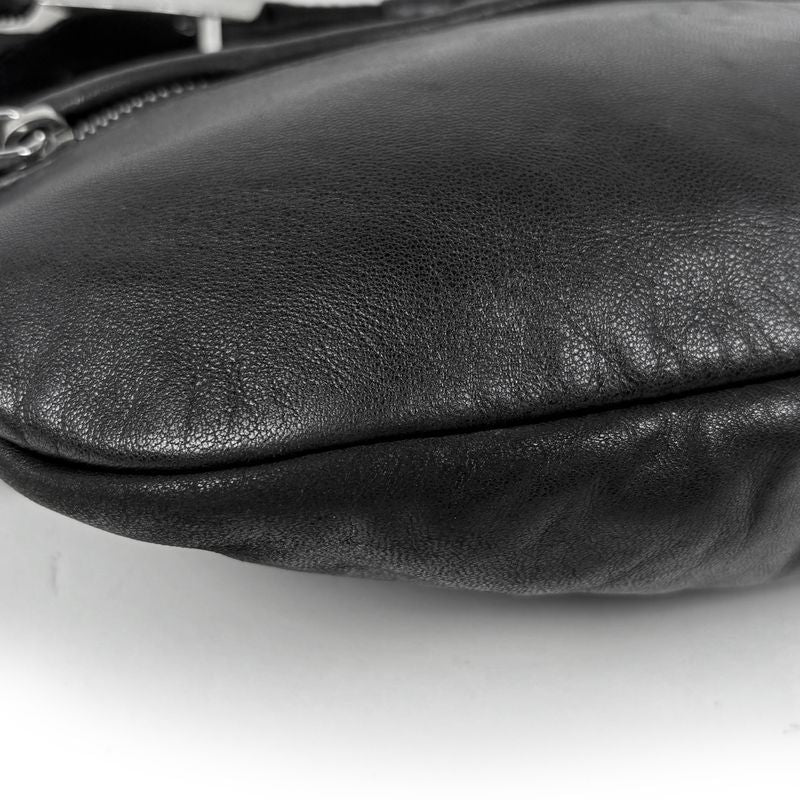 Prada Waist Bag Leather Nero