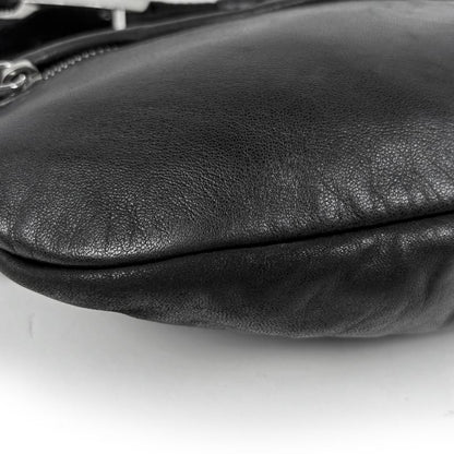 Prada Waist Bag Leather Nero