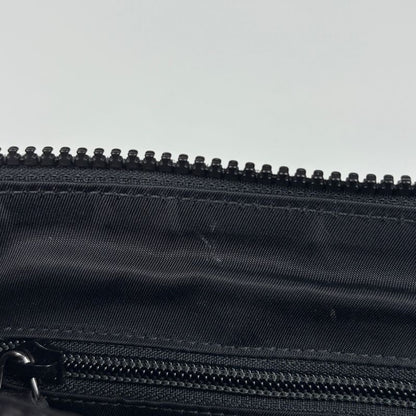 Gucci GG Pattern Shoulder Bag Nylon Black