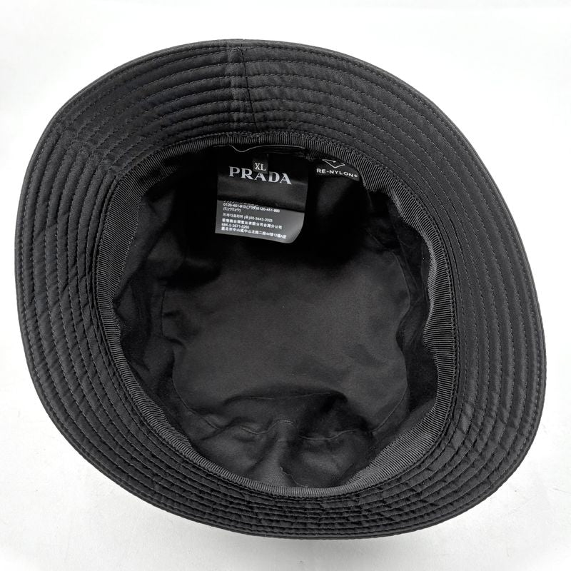 Prada Bucket Hat Re-Nylon Hat Nylon Nero