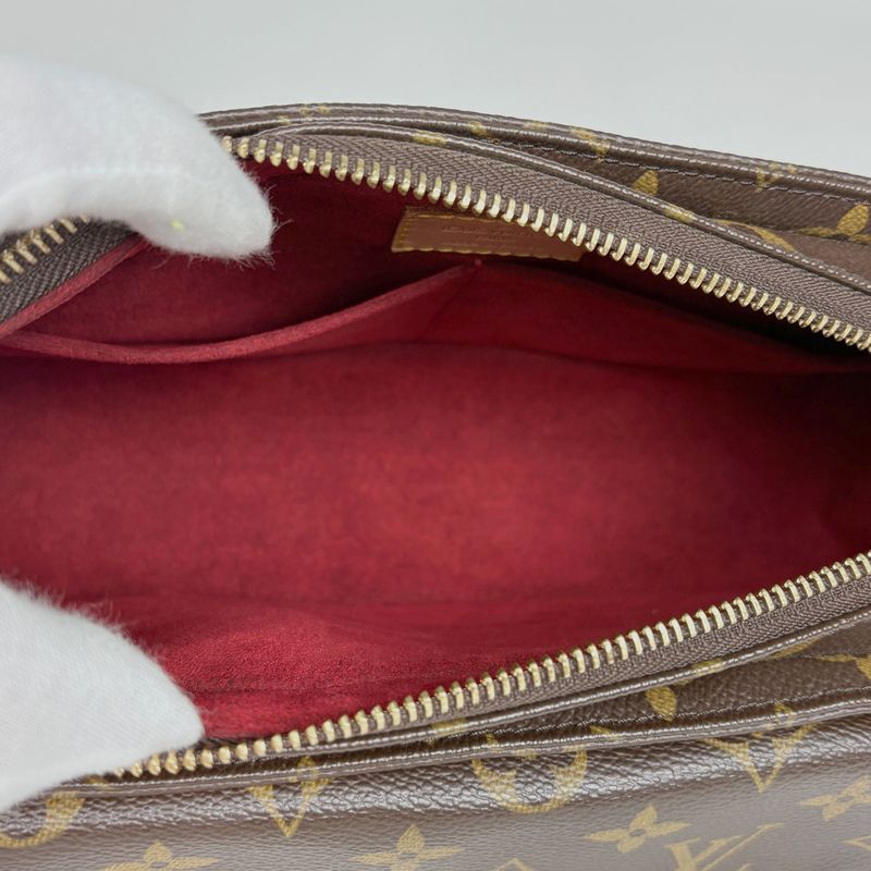 Louis Vuitton Viva City MM Shoulder Bag Monogram Brown