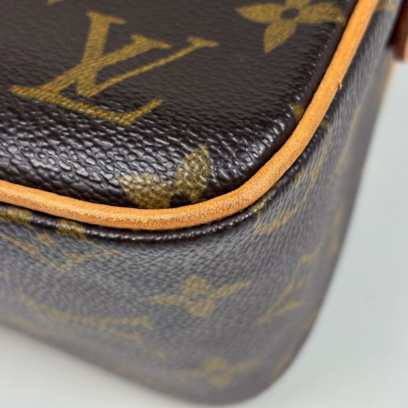 Louis Vuitton Viva City MM Shoulder Bag Monogram Brown