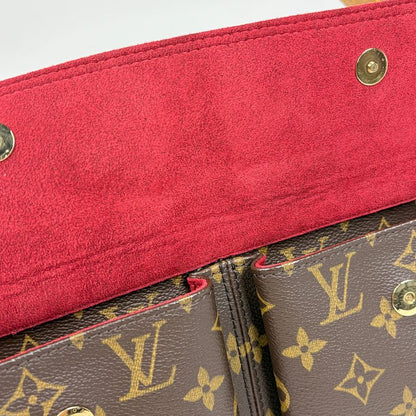 Louis Vuitton Viva City MM Shoulder Bag Monogram Brown