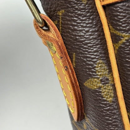 Louis Vuitton Danube Crossbody Shoulder Bag Monogram Brown