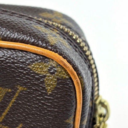 Louis Vuitton Danube Crossbody Shoulder Bag Monogram Brown