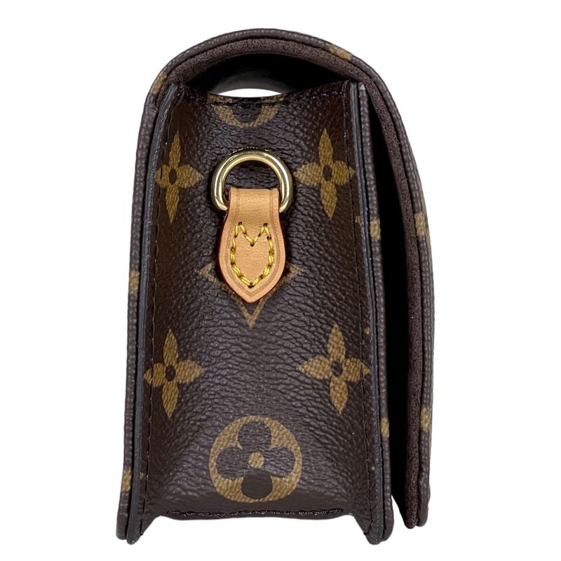 Louis Vuitton Wallet on Chain Lily 2-Way Shoulder Bag Monogram
