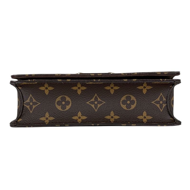 Louis Vuitton Wallet on Chain Lily 2-Way Shoulder Bag Monogram
