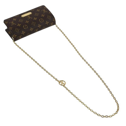 Louis Vuitton Wallet on Chain Lily 2-Way Shoulder Bag Monogram