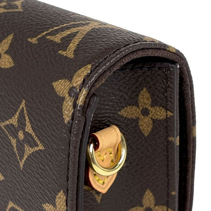 Louis Vuitton Wallet on Chain Lily 2-Way Shoulder Bag Monogram