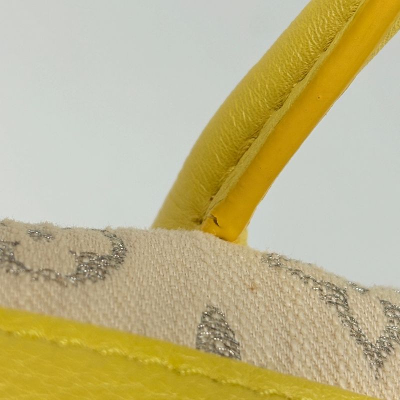 Louis Vuitton Speedy Round 2-Way Shoulder Bag Jaune