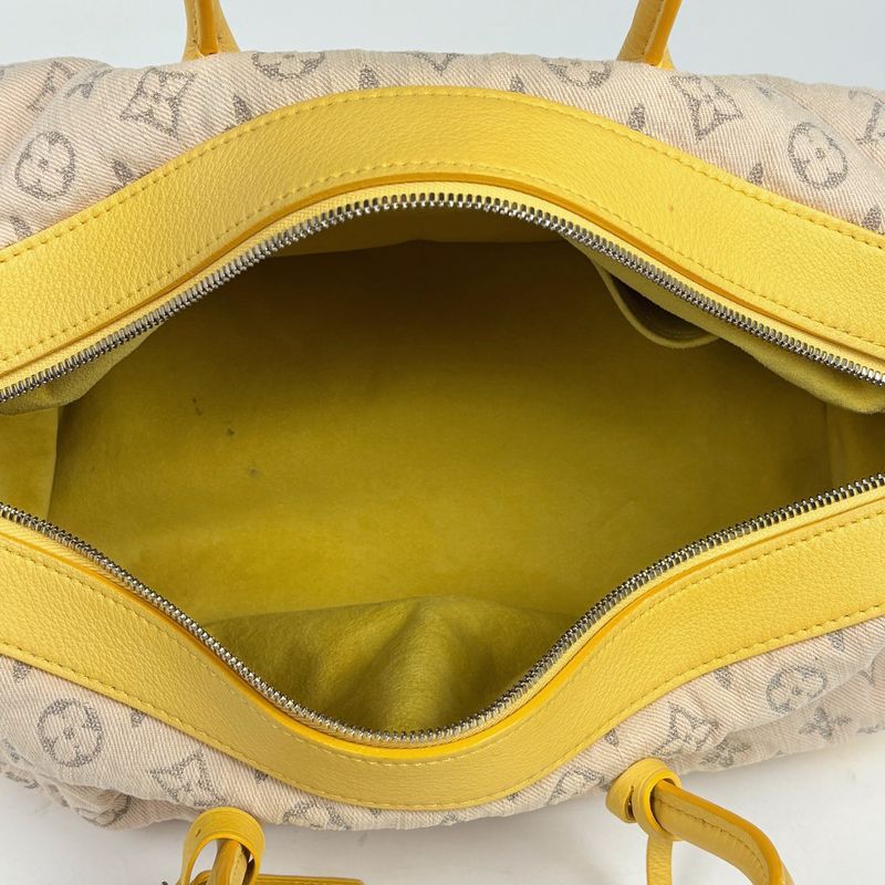 Louis Vuitton Speedy Round 2-Way Shoulder Bag Jaune