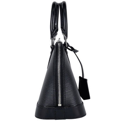Louis Vuitton Alma BB 2-Way Shoulder Bag Epi Noir Black