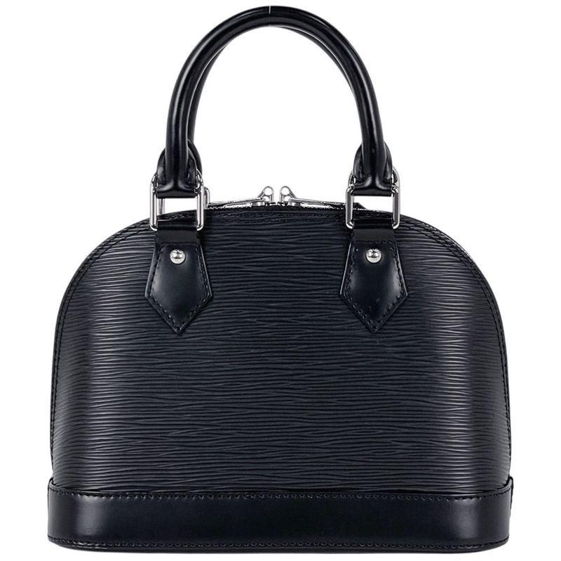 Louis Vuitton Alma BB 2-Way Shoulder Bag Epi Noir Black