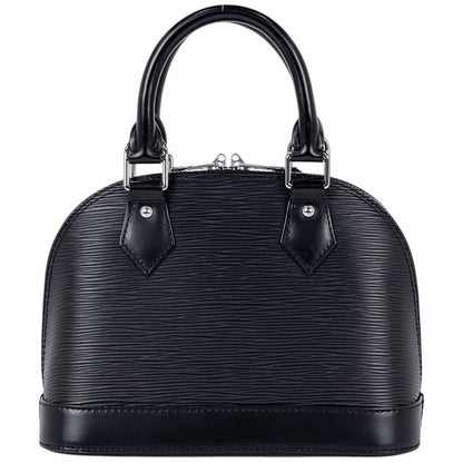 Louis Vuitton Alma BB 2-Way Shoulder Bag Epi Noir Black