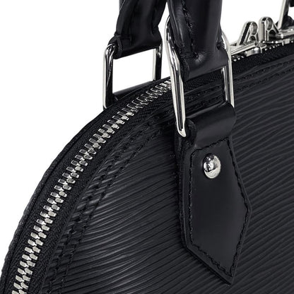 Louis Vuitton Alma BB 2-Way Shoulder Bag Epi Noir Black