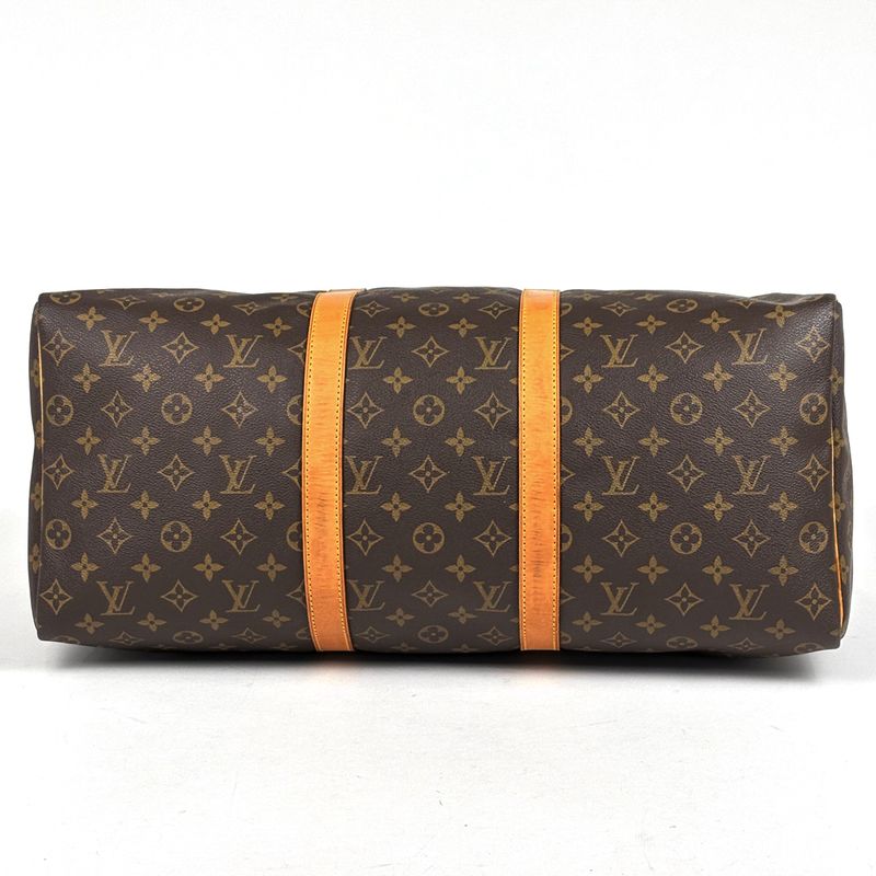 Louis Vuitton Keepall 50 Boston Bag Monogram Brown