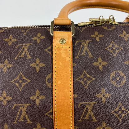 Louis Vuitton Keepall 50 Boston Bag Monogram Brown