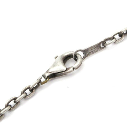 Hermes Necklace Silver 18k Yellow Gold External Chain X