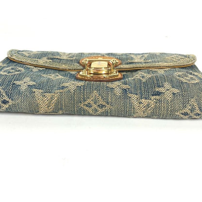 Louis Vuitton Wallet Porte Feuille Amelia Monogram Denim Canvas