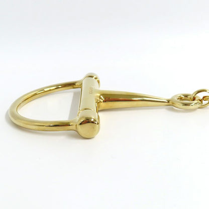 Gucci Half Horsebit Necklace Yellow Gold