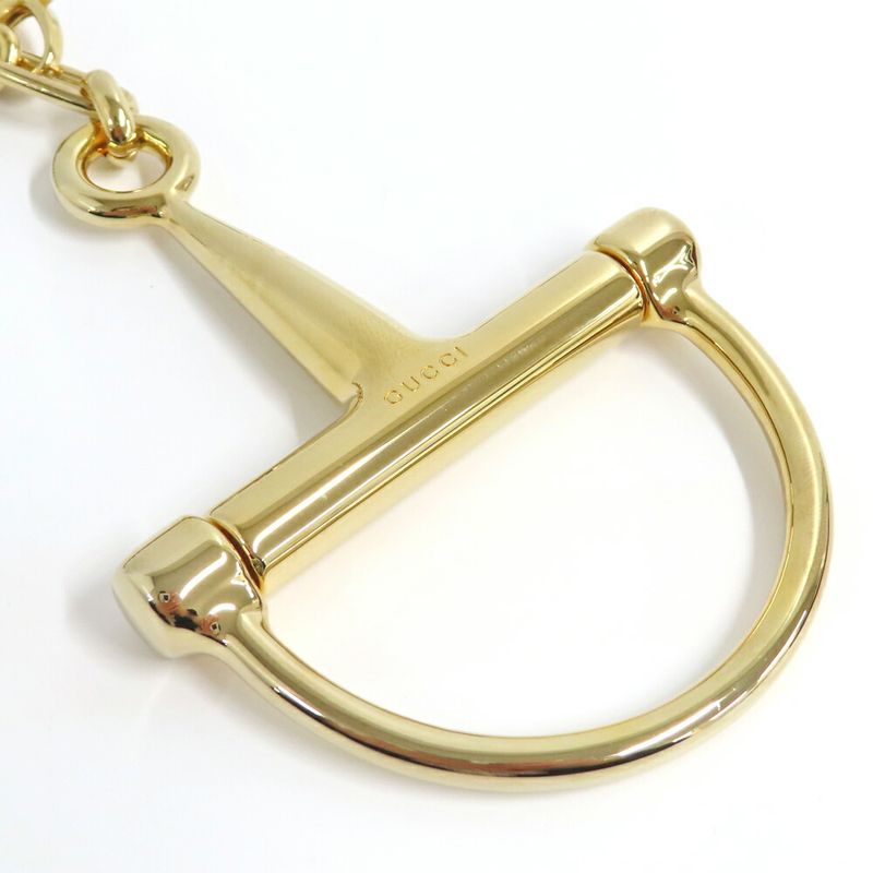 Gucci Half Horsebit Necklace Yellow Gold